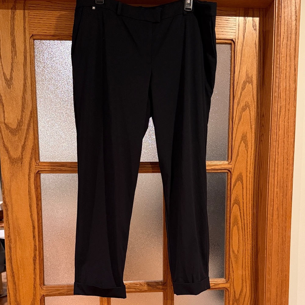 Boss Women's Black Straight Leg Pants